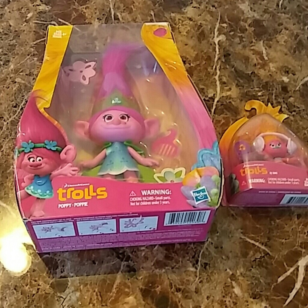 New in the box Trolls
